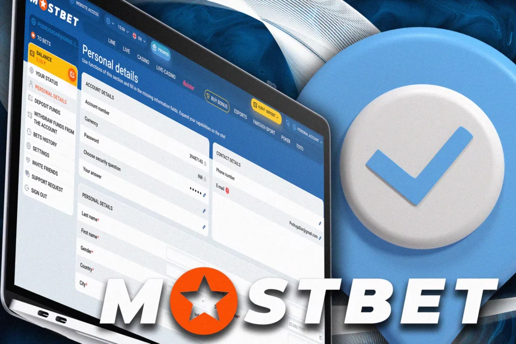 Mostbet account verification